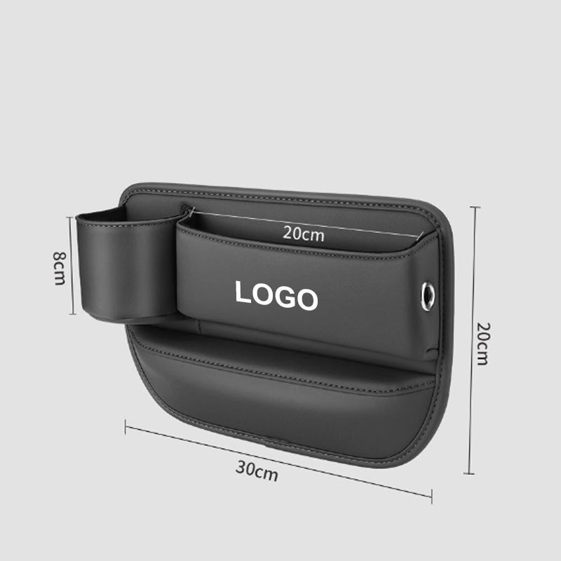 Storage box for car seat gaps